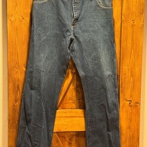 Wrangler Dark Blue Regular Fit Jeans